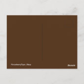 TWICE Chaeyoung Briefkaart Tiger versie (Achterkant)