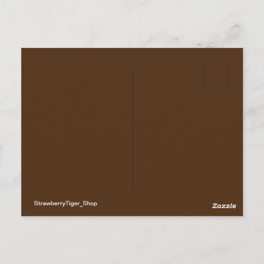 TWICE Chaeyoung Briefkaart Tiger versie (Achterkant)