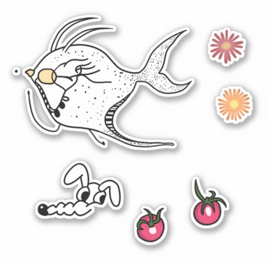 TWICE Chaeyoung Tattoos Sticker Pack ver.1 (Voorkant)