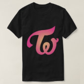 Twice Logo - Original Sticker T-shirt (Design voorkant)