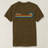 Twiddle Retro Sunset T-shirt (Design voorkant)