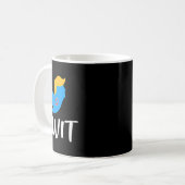 Twiet - Anti-trump - Koffiemok (Voorkant links)