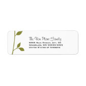 Twig and Leaf Etiket (Voorkant)