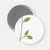 Twig and Leaf Magneet (Voorkant / Achterkant)