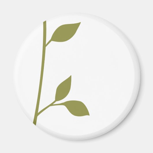 Twig and Leaf Magneet (Voorkant)