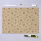 Twig Snowflakes Tissue Paper Tissuepapier (Craft)