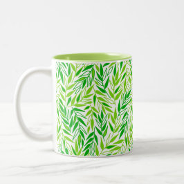 Twig vertrekt. tweekleurige koffiemok