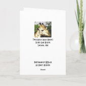 Twiga Masai (Giraffe Masai) Kaart (Achterkant)