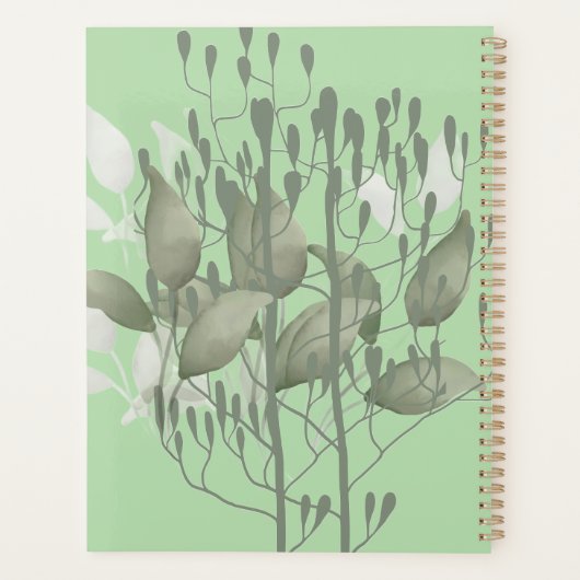 Twigs & leaves planner (Achterkant)