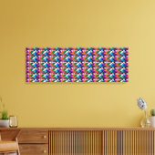 Twijfel aan het onbekende canvas afdruk (Insitu (Woonkamer))