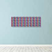 Twijfel aan het onbekende canvas afdruk (Insitu (Houten vloer))