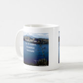Twijfel en zelfvertrouwen koffiemok (Voorkant links)