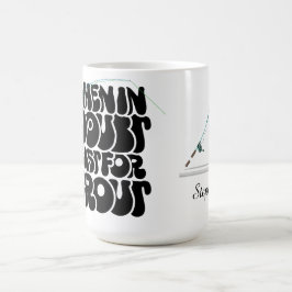 Twijfel? Gooi dan je lijn uit voor forel Koffiemok
