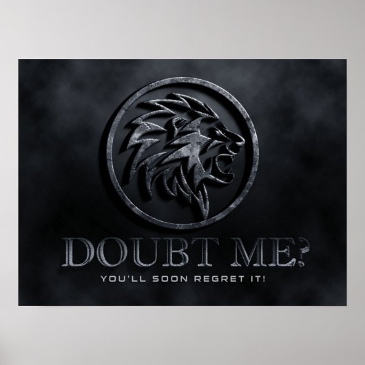 Twijfel ik dat? poster (Voorkant)