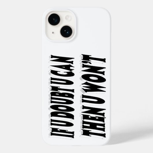 Twijfel Motivatie offerte Case-Mate iPhone Case (Achterkant)