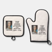 Twijfel niet aangename voorwaarde zekerheid Voltai Ovenwant & Pannenlap Set (Voorkant)