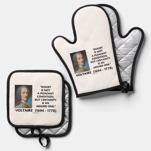 Twijfel niet aangename voorwaarde zekerheid Voltai Ovenwant & Pannenlap Set (Voorkant / Achterkant)