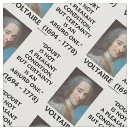 Twijfel niet aangename voorwaarde zekerheid Voltai Stof