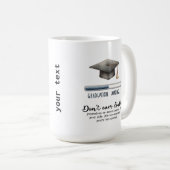 Twijfel nooit koffiemok (Voorkant rechts)