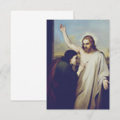 Twijfel over Sint Thomas door Silvestro Lega Bedankkaart (Voorkant / Achterkant)