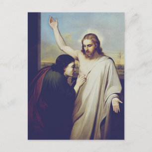 Twijfel over Sint Thomas door Silvestro Lega Briefkaart