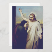 Twijfel over Sint Thomas door Silvestro Lega Feestdagenkaart (Voorkant / Achterkant)