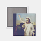 Twijfel over Sint Thomas door Silvestro Lega Magneet (Voorkant / Achterkant)