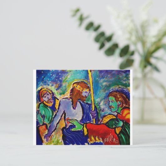 Twijfel over Thomas Briefkaart (Staand voorkant)