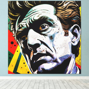 twijfelachtig canvas afdruk