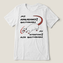 Twijfelachtig Uiterlijk En Intenties Tri-Blend Shirt