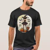 Twijfelachtige Heks Halloween T-shirt (Voorkant)