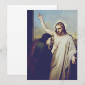 Twijfelende Thomas door Silvestro Lega  Kaart (Voorkant / Achterkant)