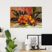 Twijg van mispel door Pierre Renoir Poster (Thuiskantoor)