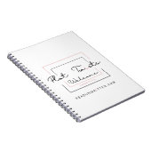 Twijndraai plot notitieboek (Rechterzijde)