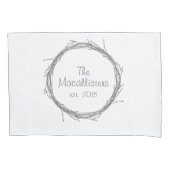 Twijndraden en wijnstokken kussensloop (Voorkant)