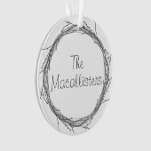 Twijnstokken en twijgen ornament (voorkant)