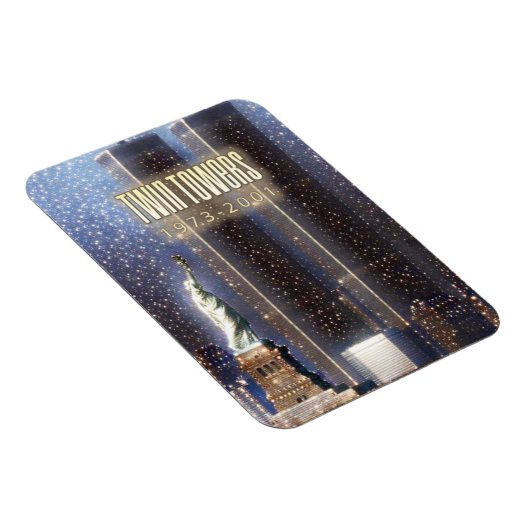 Twijntorens van het World Trade Center gestileerd Magneet (Rechterzijde)