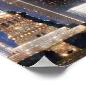 Twijntorens van het World Trade Center gestileerd Poster (Hoek)