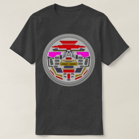 Twiki Dr. Theopolis Robot T-shirt (Design voorkant)