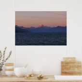 Twilgiht on Lake Pukaki Poster (Keuken)