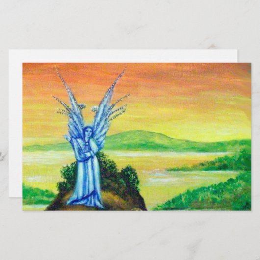 TWILIGHT ANGEL BRIEFPAPIER (Voorkant / Achterkant)