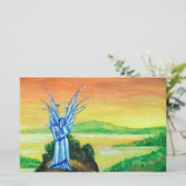 TWILIGHT ANGEL BRIEFPAPIER (Staand voorkant)