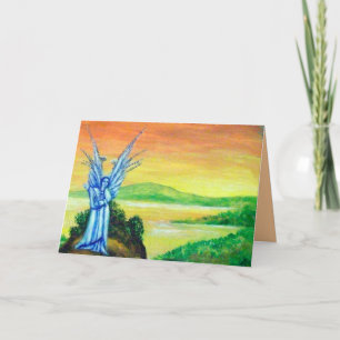 TWILIGHT ANGEL FEESTDAGEN KAART