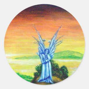 TWILIGHT ANGEL RONDE STICKER