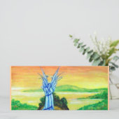 TWILIGHT ANGEL roze fuchsia blue white paars (Staand voorkant)