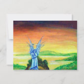 TWILIGHT ANGEL roze paars wit blauw Aankondiging (Achterkant)