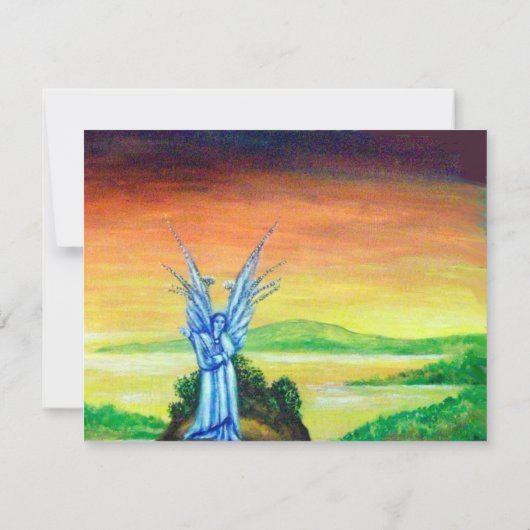 TWILIGHT ANGEL roze paars wit blauw Aankondiging (Achterkant)