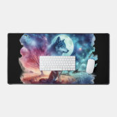 Twilight Beschermende Wolf Bureaumat (Keyboard & Muis)