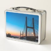 Twilight bij Bill Emerson Bridge (Achterkant)