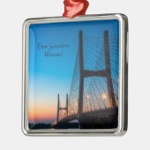 Twilight bij Bill Emerson Bridge Metalen Ornament (Links)